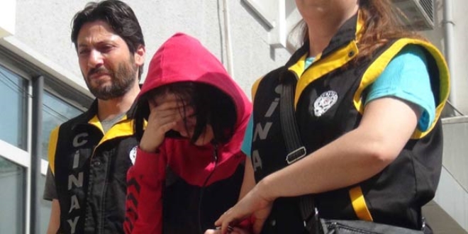 Üvey babasını yaraladığı iddia edilen genç kız tutuklandı