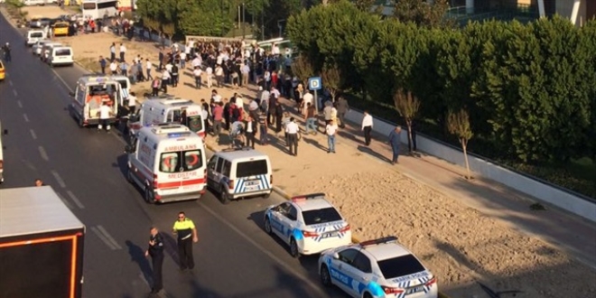 Antalya'da trafik kazası: 10 yaralı