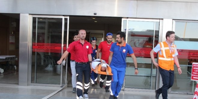 Hastanede yapılan tatbikat gerçeği aratmadı