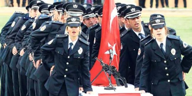 nlisans mezunlarna polislik yolu ald