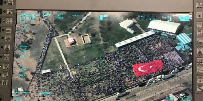 Bayraktar TB2, Malazgirt'teki anma etkinliğini böyle görüntüledi