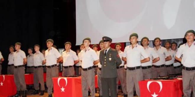 Kısa dönem erler yemin etti
