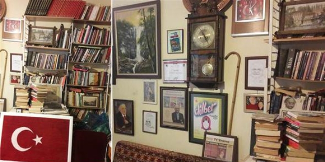 Yazar İzgü, son günlerini bu odada geçirdi
