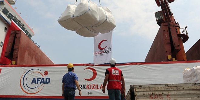 Türkiye'nin Yemen'e insani yardımları devam ediyor