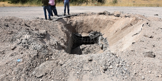 Adıyaman'da yola tuzaklanan patlayıcı infilak ettirildi