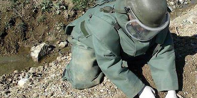 Tunceli'de 70 kilogramlık el yapımı patlayıcı imha edildi