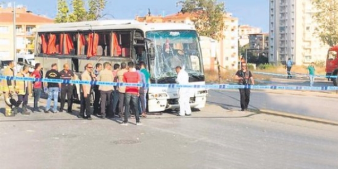Servis aracına bomba saldırısında 'Pastör' şüphesi