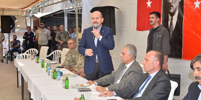 Bakan Soylu: Bir tek kırmızı çizgimiz var: Terör