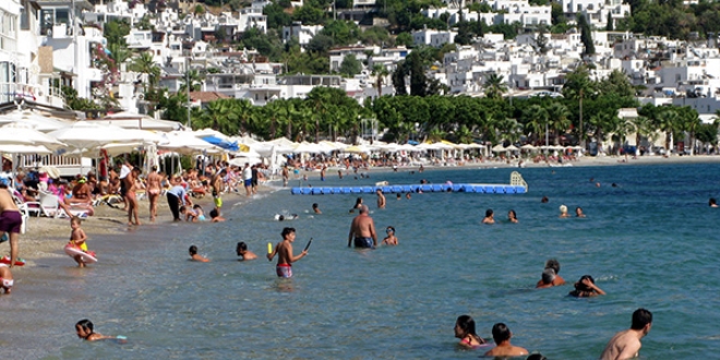 Muğla sahillerinde bayram hareketliliği