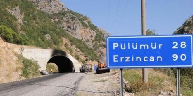 Tunceli-Erzincan karayolu ulaşıma açıldı