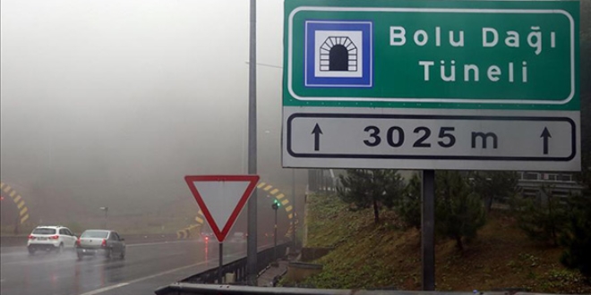İşte, Bolu Dağı Tüneli'nden bayramda geçen araç sayısı