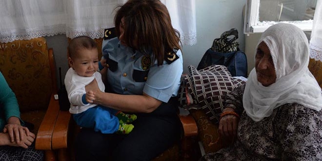 Kadın emniyet müdürü, vatandaşların umudu oldu