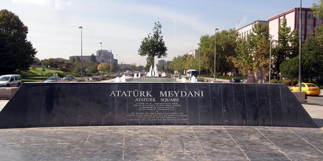 Ankara Bykehirden 'Atatrk Meydan' aklamas