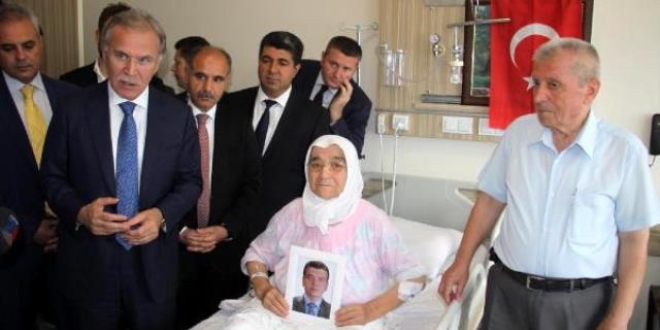 15 Temmuz şehidinin annesi toprağa verildi