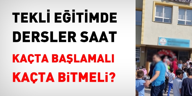 Normal (tekli) eğitimde sorunlar ve çözüm yolları