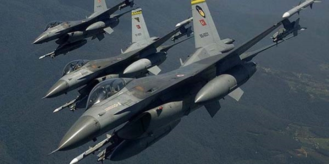İHA'nın tespit ettiği teröristlere hava harekatı