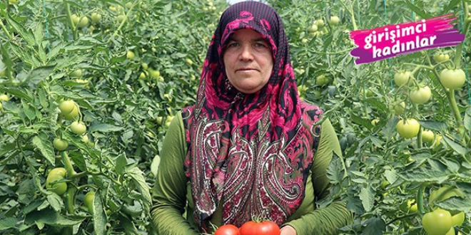 Eskiden işçiydi şimdi kendi serasının sultanı oldu