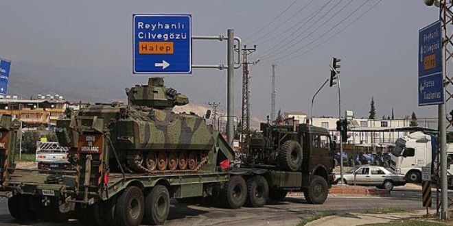 Suriye sınırına askeri sevkiyat devam ediyor