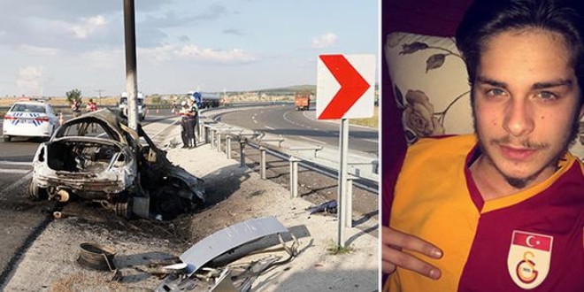 Polis okulu öğrencisi, feci kazada hayatını kaybetti