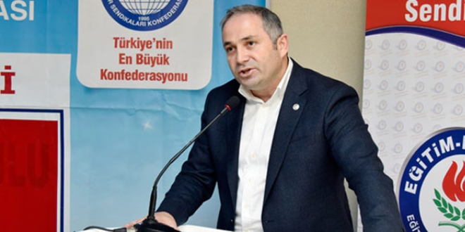 'Sadece memurun maaşlarıyla uğraşan bir yapı değiliz'