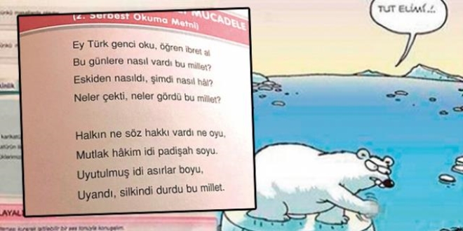 Ders kitaplarındaki rezaleti 5 yıldır kimse görmemiş