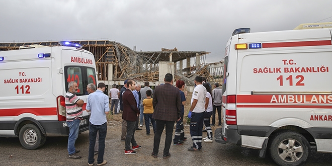 Ankara'da inşaatta göçük: 1 ölü, 1 yaralı