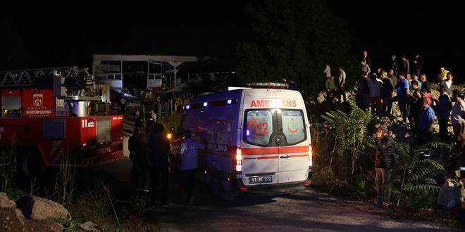 Kocaeli'de fabrikada patlama: 1 ağır yaralı