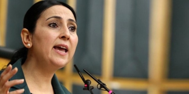 Yüksekdağ'ın terör yargılamasının duruşması başladı