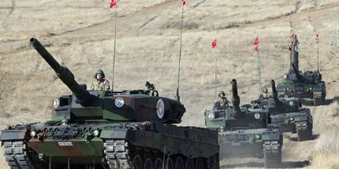 Silopi-Habur bölgesindeki tatbikat on birinci gününde