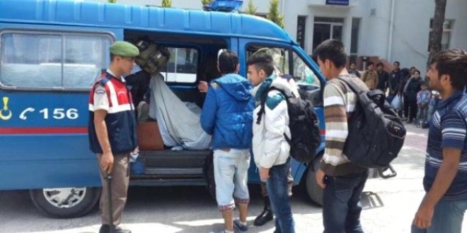Kırşehir'de 50 kaçak yakalandı
