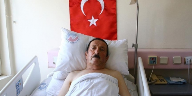 15 Temmuz Gazisi'ne 3 kurşuna 30 ameliyat