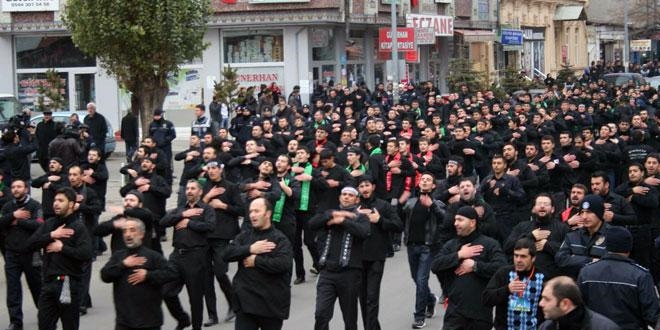 Kars'ta Kerbela şehitleri anılıyor