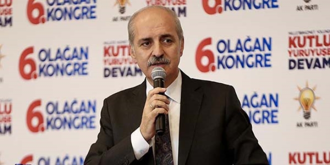 Kurtulmu: Birileri Barzani'nin srtn svazlyor