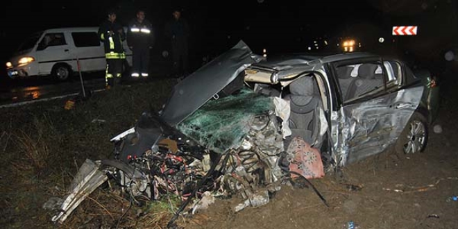 Tekirdağ'da trafik kazası: 2 kişi öldü