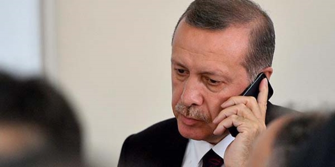 Erdoğan, Katar Emiri ile telefonda görüştü