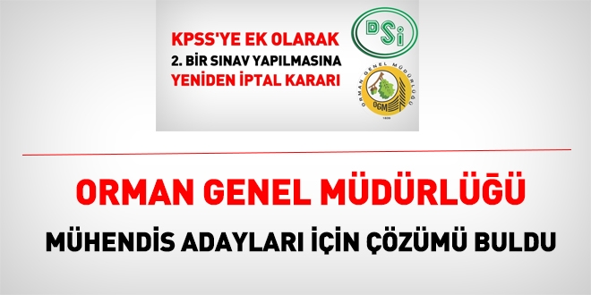 OGM, mhendis adaylar iin zm buldu