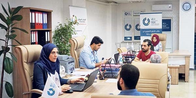 Suriyelilerin 'İŞKUR'u: Rızk