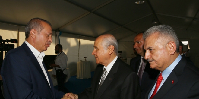 Meclis'te sürpriz görüşme