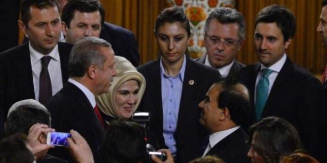 Cumhurbaşkanı Erdoğan TBMM'den ayrıldı