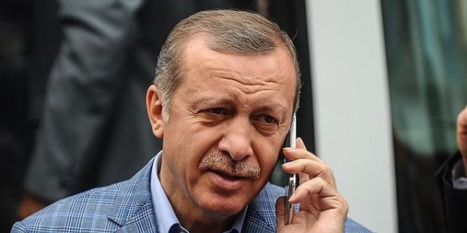 Erdoğan, Naim Süleymanoğlu ile telefonla görüştü
