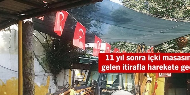 İçki masasında itiraf edilen cinayet
