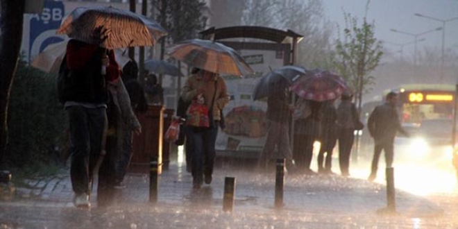 Meteoroloji'den 5 il için sağanak uyarısı