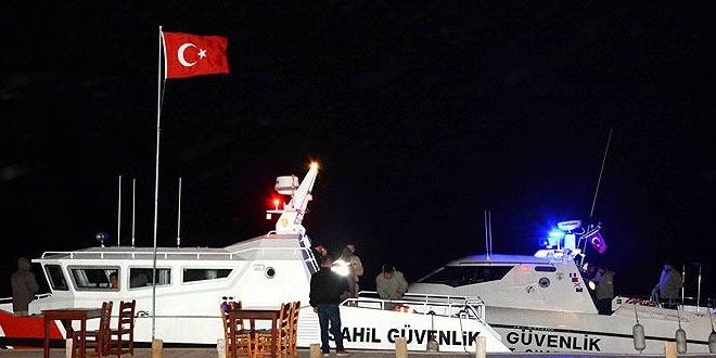Samsun'da balk teknesi alabora oldu