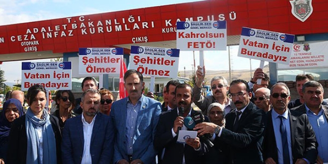 Sağlık-Sen'den FETÖ davası öncesi açıklama
