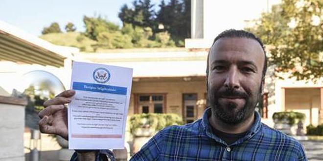 Vize için gidenlere bu kağıt veriliyor