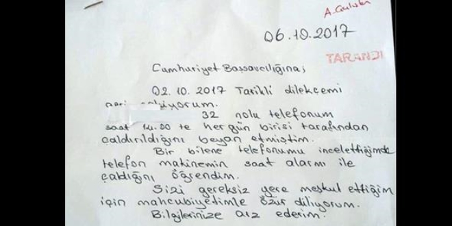 Sosyal medya bu dilekçeyi konuşuyor