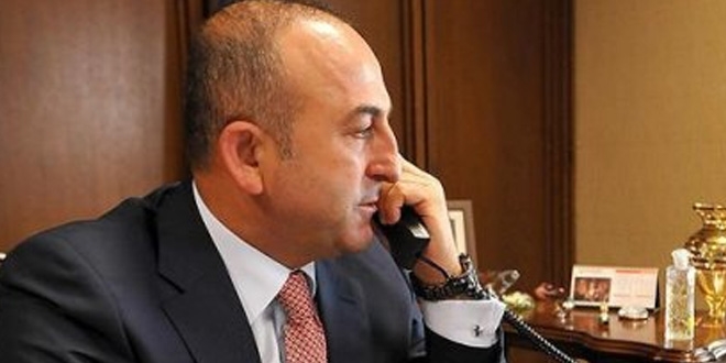 Çavuşoğlu, Swaraj ile telefonda görüştü