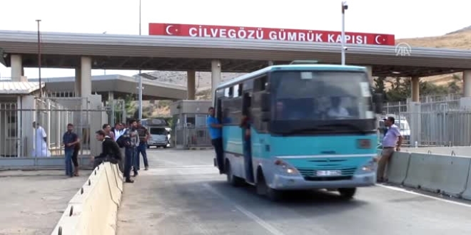 Cilvegözü Sınır Kapısı'nda yoğunluk