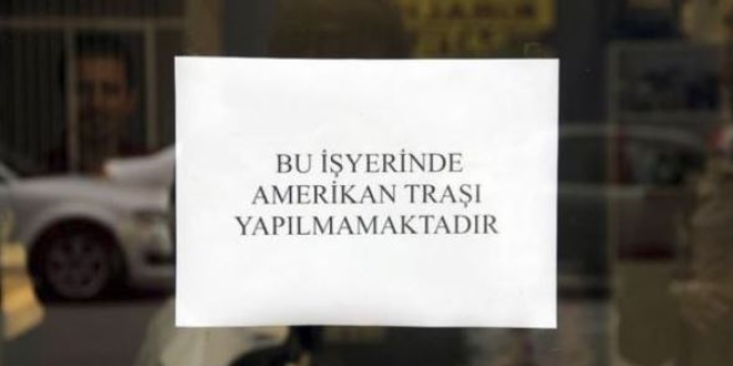 Vize krizine berberden 'Amerikan tıraşı' tepkisi