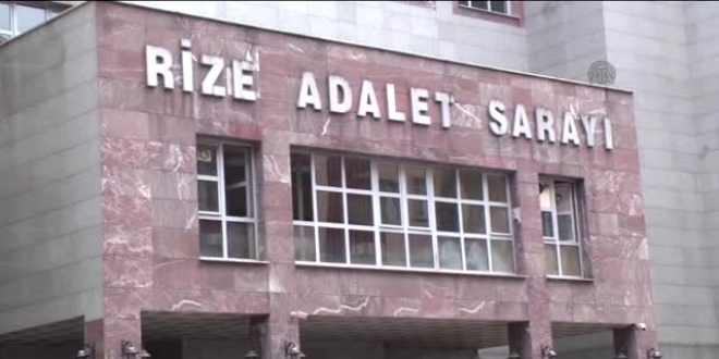 Rize'de 51 sann yargland dava ileri tarihe ertelendi